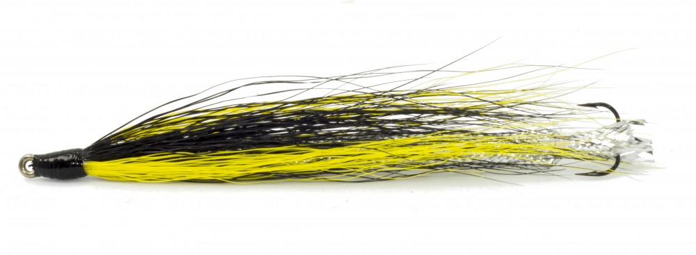 The Essential Fly Yellow/Black Snake Fly Fishing Fly