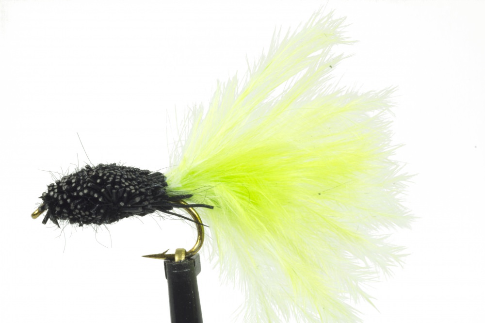 The Essential Fly Lime Green Tadpole Fishing Fly Size 12