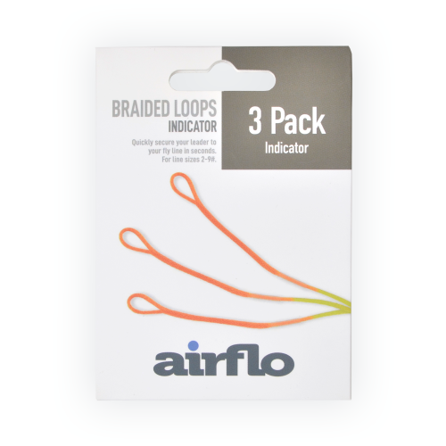 Airflo Braided Loops Ultra Sight Indicators For Connecting Fly Line & Leader/Tippets