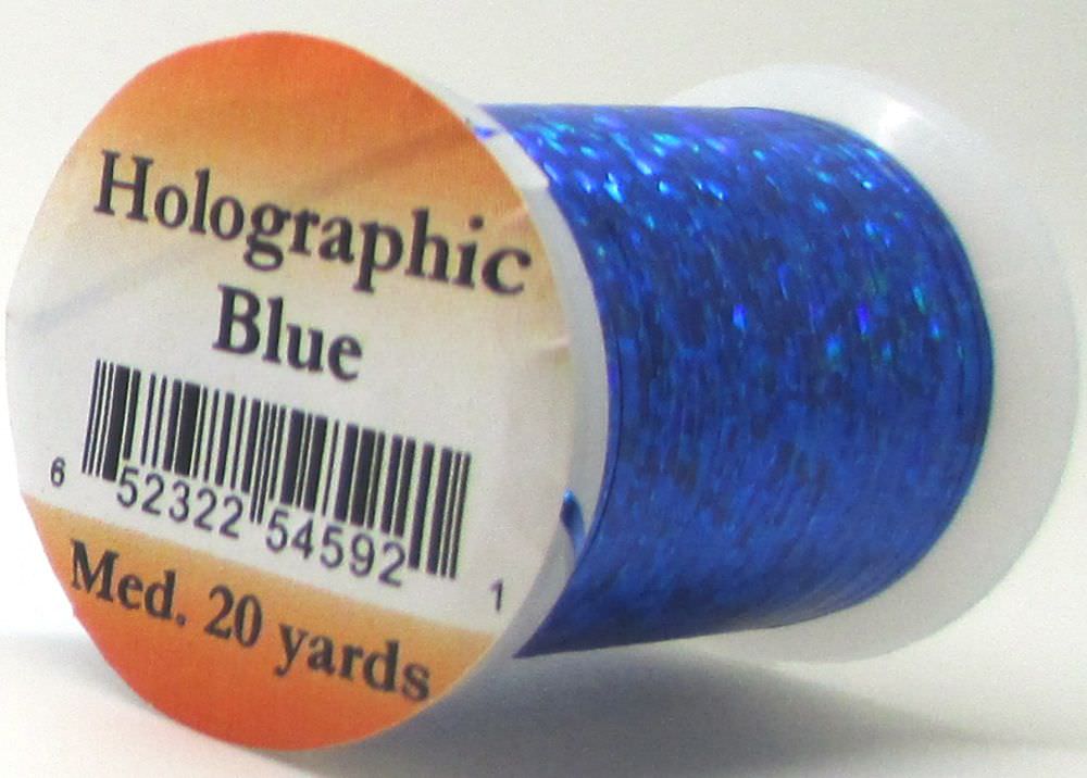 Veniard Holographic Tinsel Large #7 Blue Fly Tying Materials (Pack Size 2000cm)