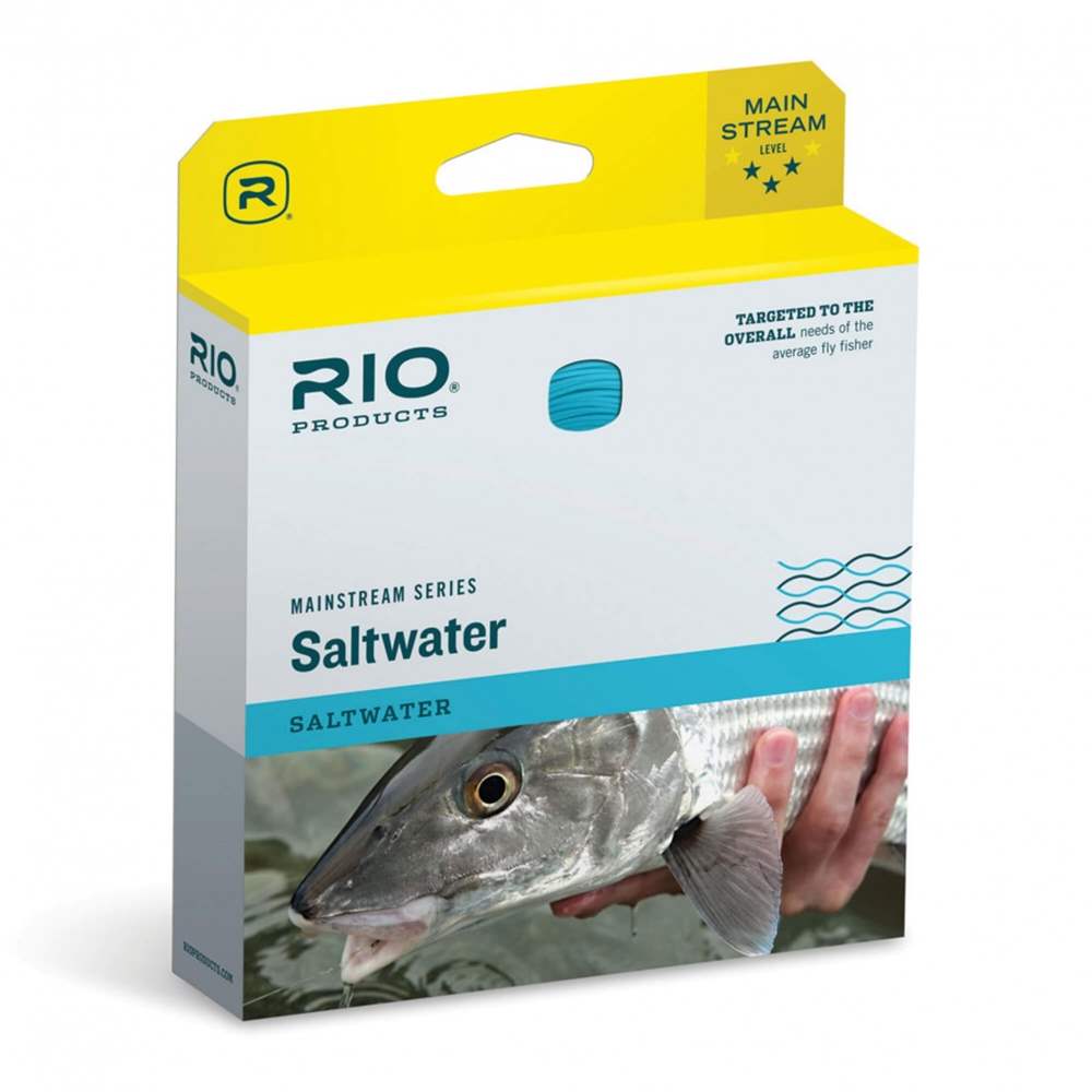 Rio Products Mainstream Saltwater (Weight Forward) Wf8 Fly Line (Length 80ft / 24.4m)