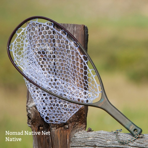 Fishpond Nomad Net 8.5''x17'' Native Fly Fishing Landing Net (Length 25.5in / 65 cm)