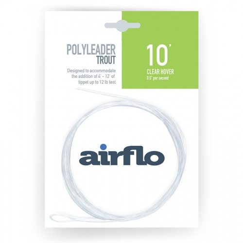 Airflo Polyleader Trout 10 foot Clear Hover (PH-10T)