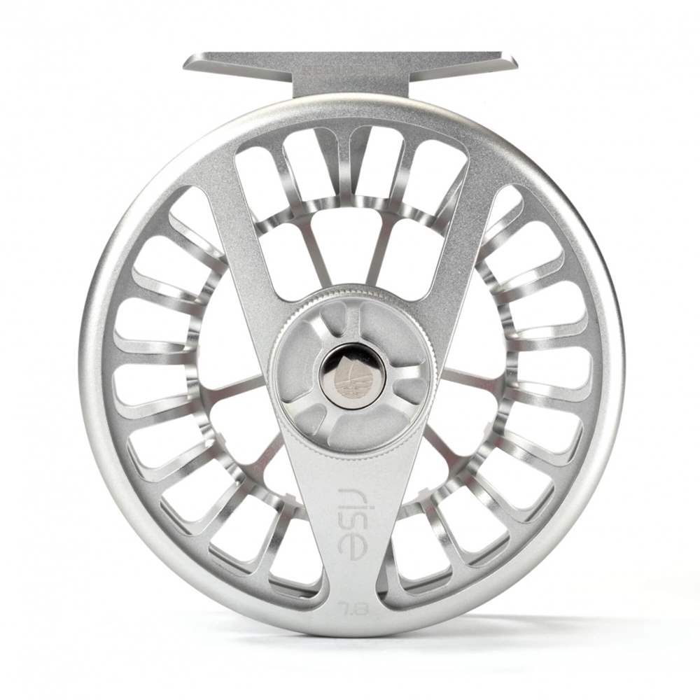 Redington Rise Iii Fly Reel Silver #3/4 For Fly Fishing