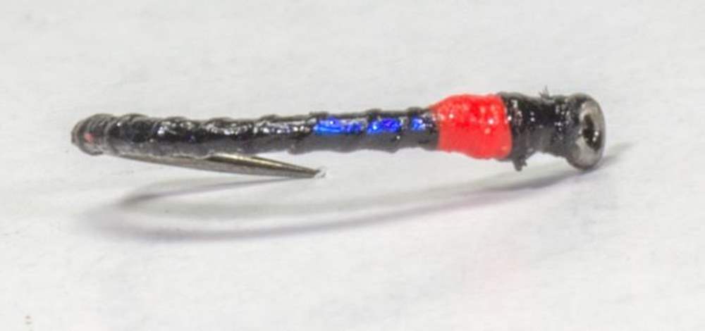 The Essential Fly Barbless Sandy's Pulsa Buzzer Red Fishing Fly