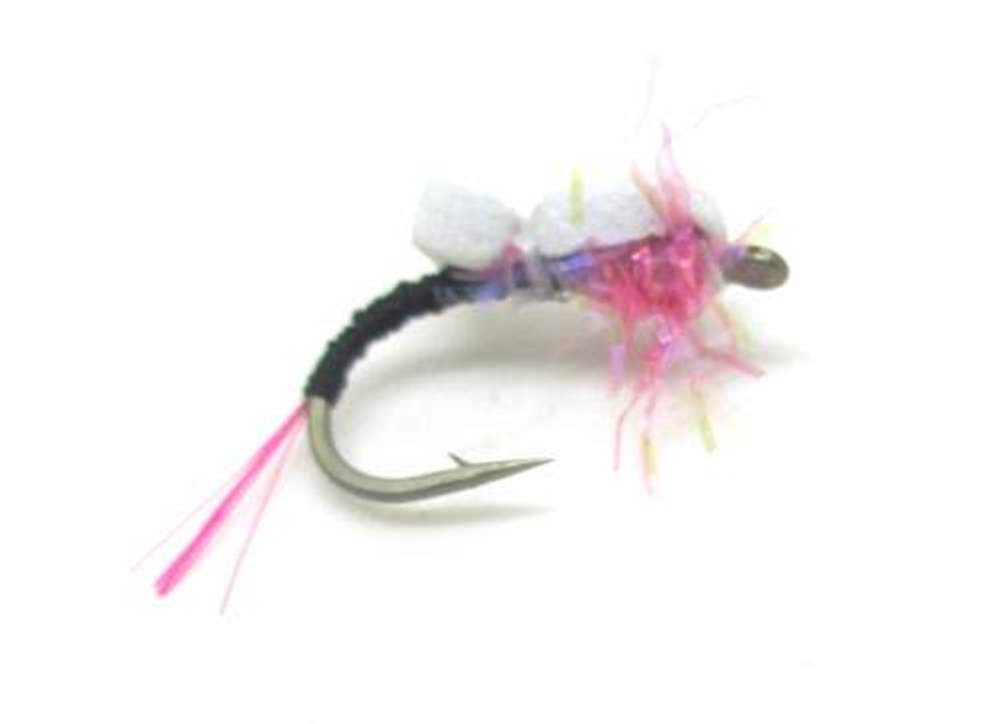 The Essential Fly Sandys Blank Buster Assassin White Back / Hot Pink Fishing Fly