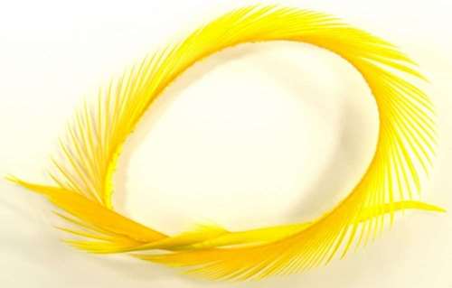 Semperfli Inferno Goose Biots Fluorescent Yellow Fly Tying Materials