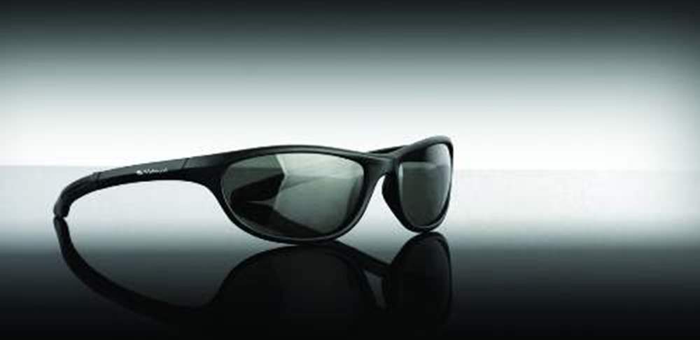 Wychwood Sunglasses Black Wrap Around Smoke Lens For Fly Fishing