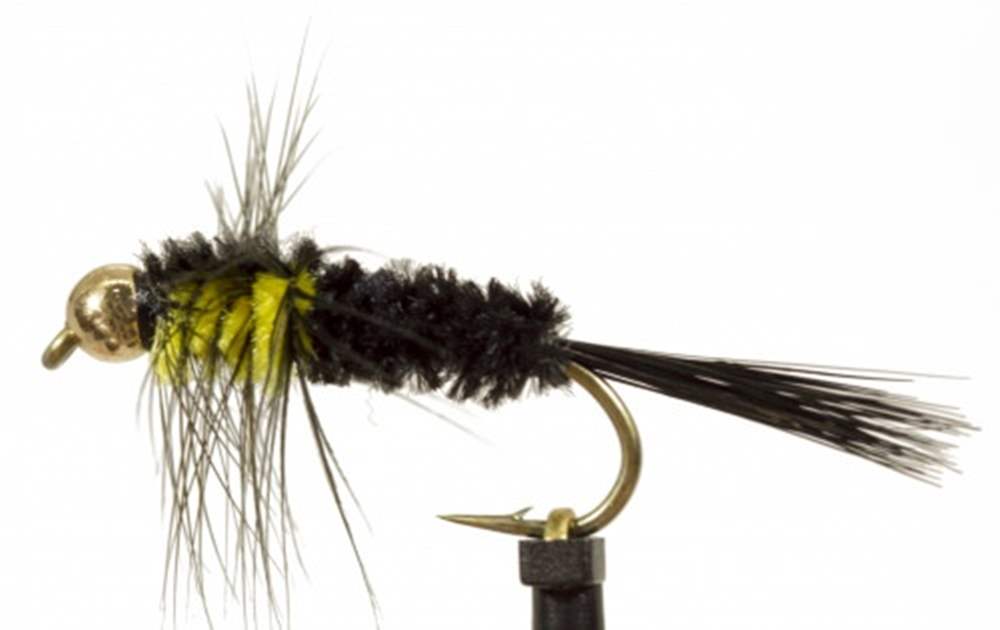 The Essential Fly Montana Yellow Beadhead Fishing Fly