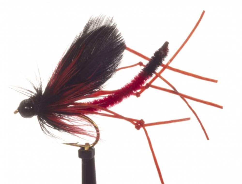 The Essential Fly Rubber Legs Red Daddy Fishing Fly