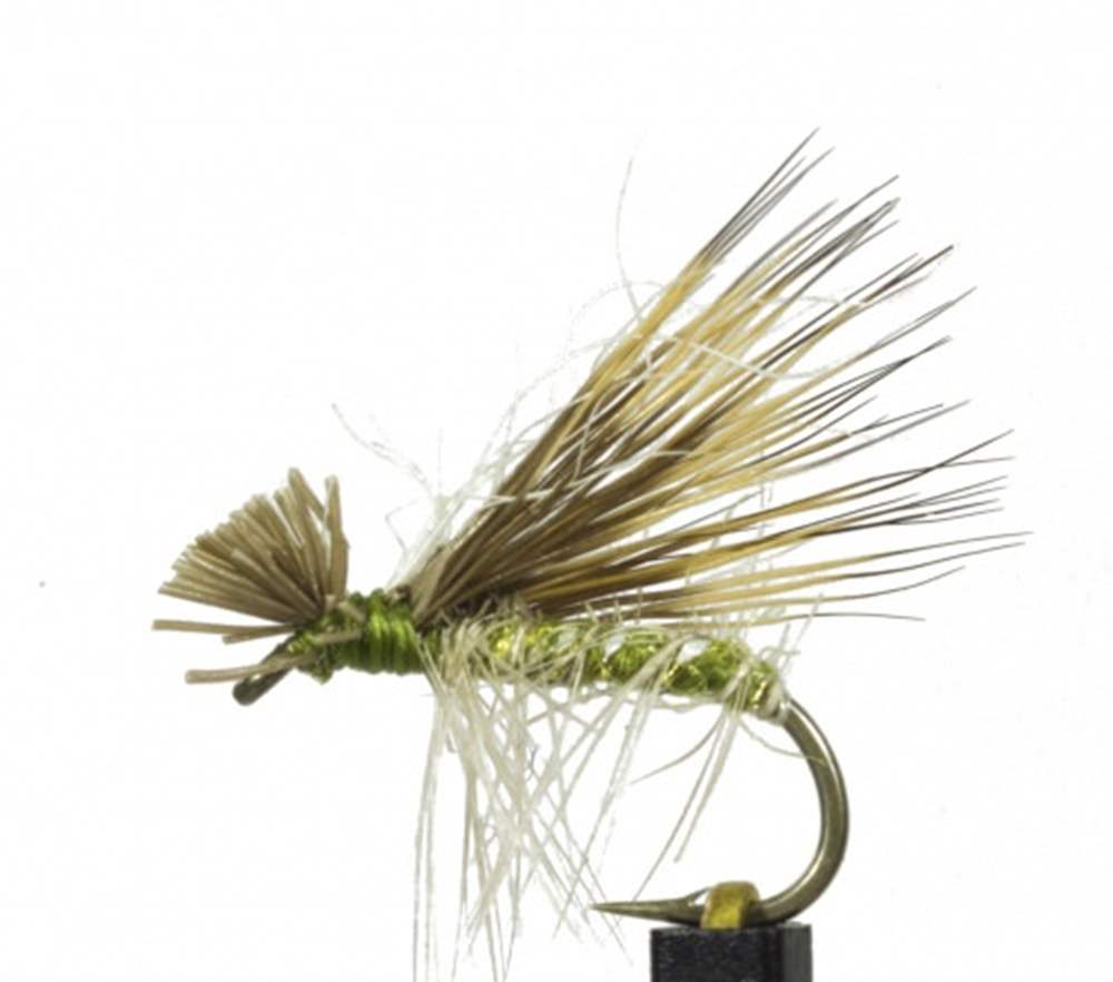 The Essential Fly Elk Hair Hi Vis Olive Caddis Fishing Fly