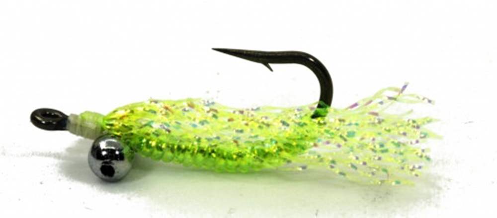 The Essential Fly Saltwater Crazy Charlie Chartreuse Fishing Fly