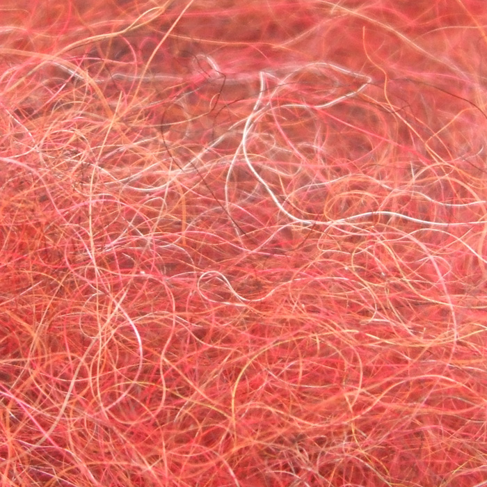 Turrall Alpaca Dubbing Red Fly Tying Materials