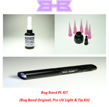 Bug Bond Pro Uv Light Kit For UV Resin Fly Tying Curing